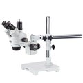 Amscope 3.5X-45X Trinocular Stereo Zoom Microscope on Single-Arm Boom Stand SM-3Tx